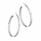 Jennifer Zeuner Jewelry Dream 2" Hoops sterling silver