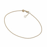 Jennifer Zeuner Jewelry Elisa Anklet gold vermeil