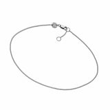 Jennifer Zeuner Jewelry Elisa Anklet sterling silver