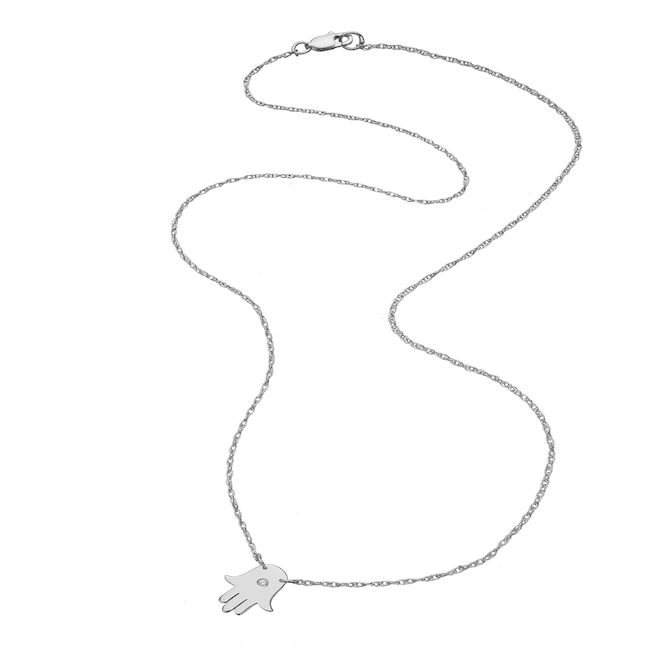 Jennifer Zeuner Jewelry Faith Necklace sterling silver