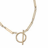 Jennifer Zeuner Jewelry Geraldine Necklace gold vermeil