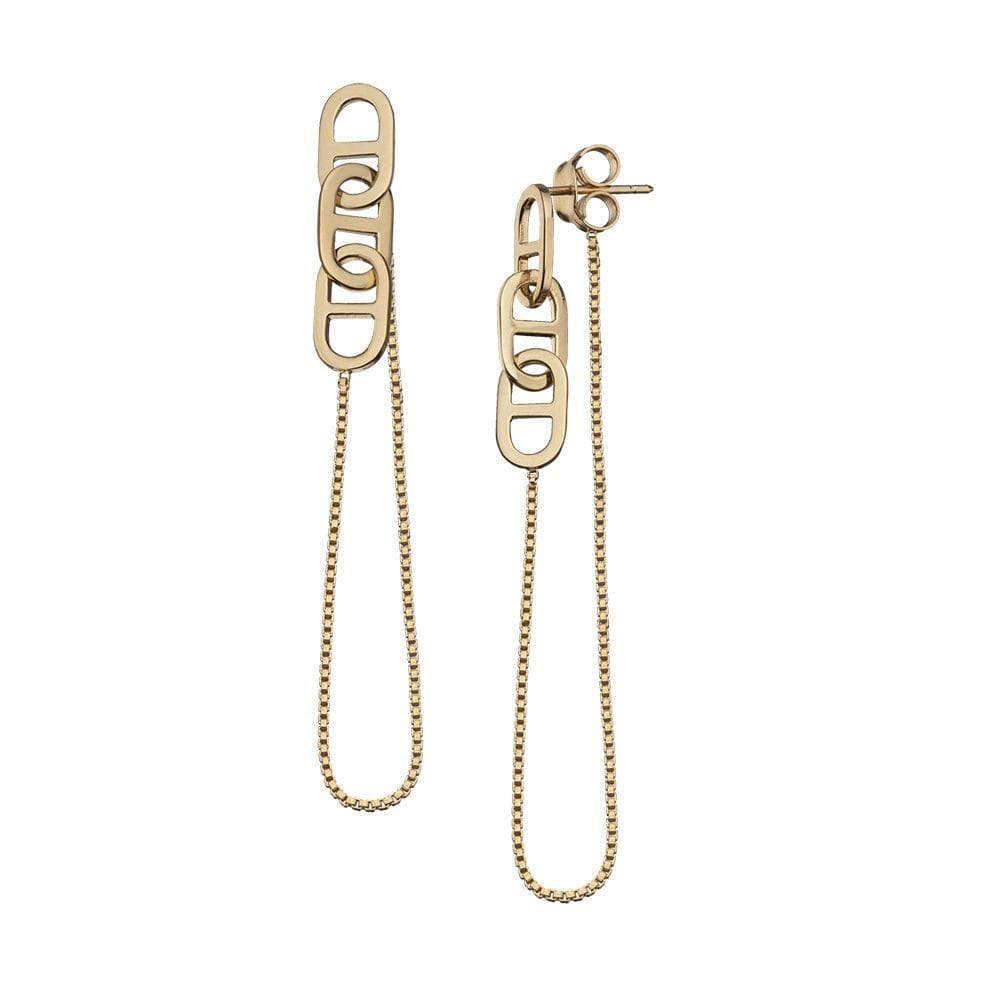 Jennifer Zeuner Jewelry Gold Vermeil Eliot Long Chain Key Necklace –  Stanley Korshak