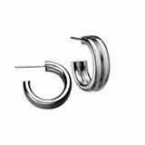 Jennifer Zeuner Jewelry Ingrid 3/4” Earrings sterling silver