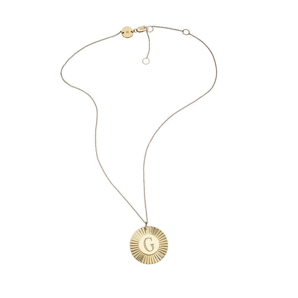 Jennifer Zeuner Jewelry Iris Rudy Short 14K Necklace 14k yellow gold