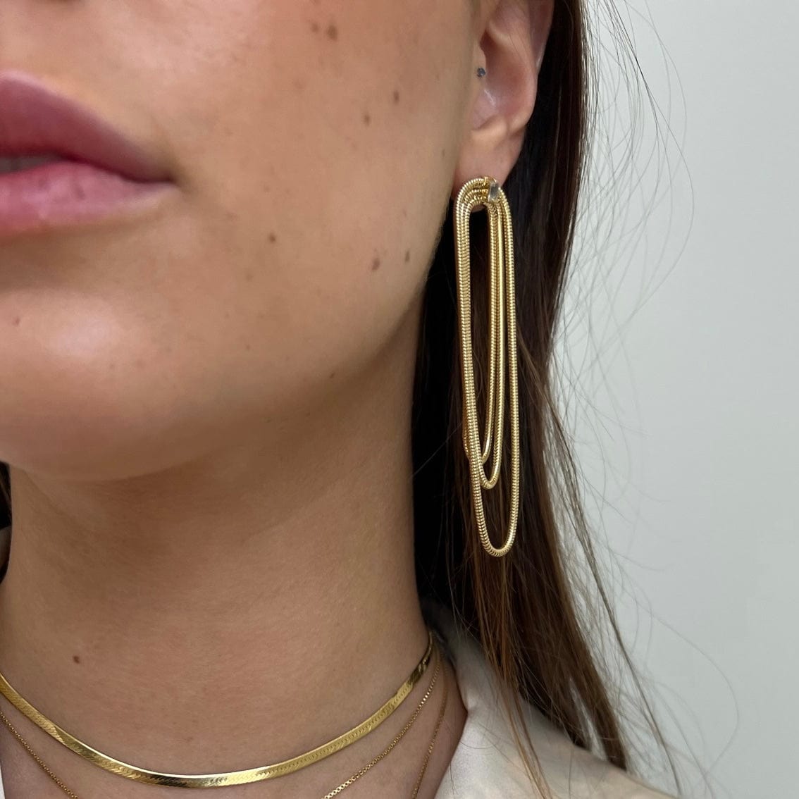 Jennifer Zeuner Jewelry Juliana 3.25" Earrings