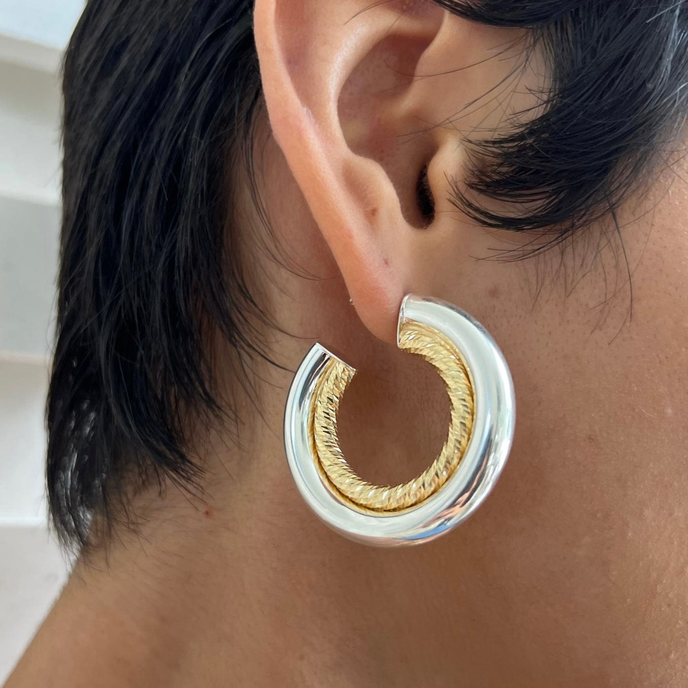 Jennifer Zeuner Jewelry Juniper 1.5” Earrings