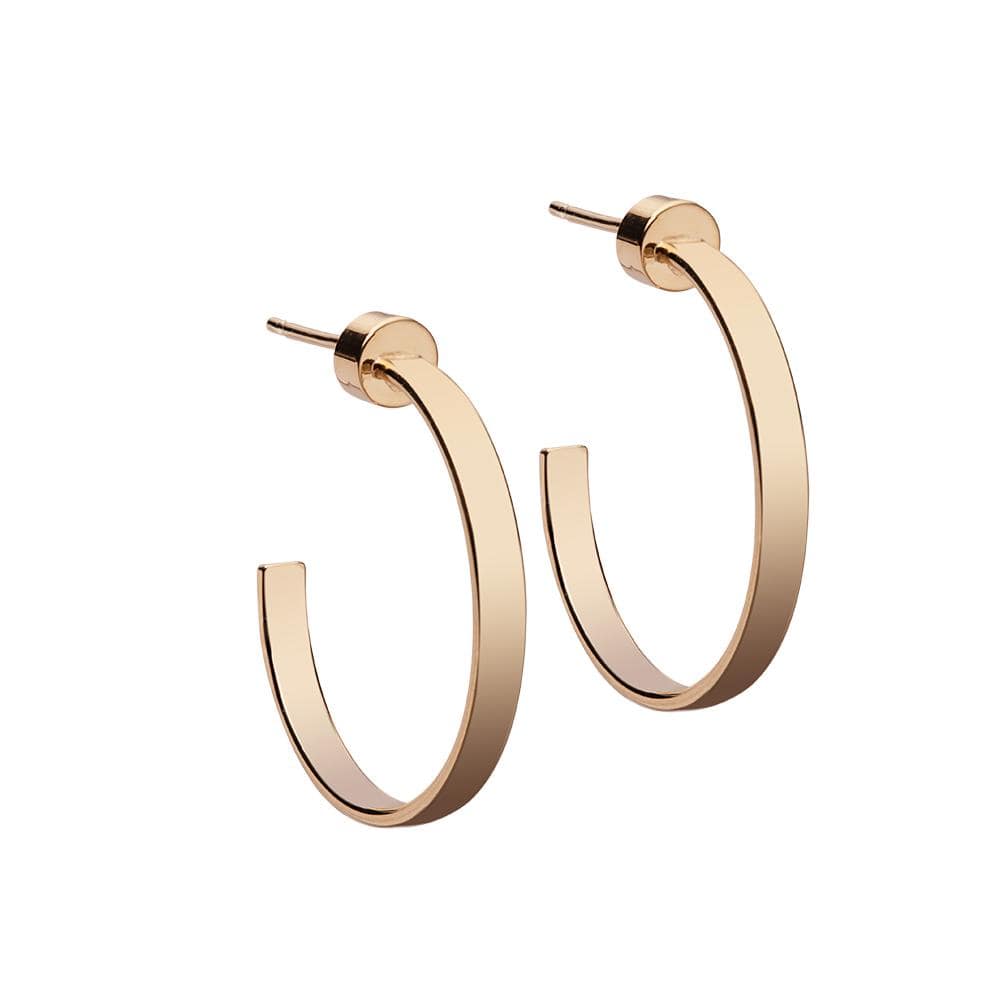 Jennifer Zeuner Jewlery Kiara 1" Hoops