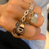 Jennifer Zeuner Jewelry Lance 14K Signet Ring