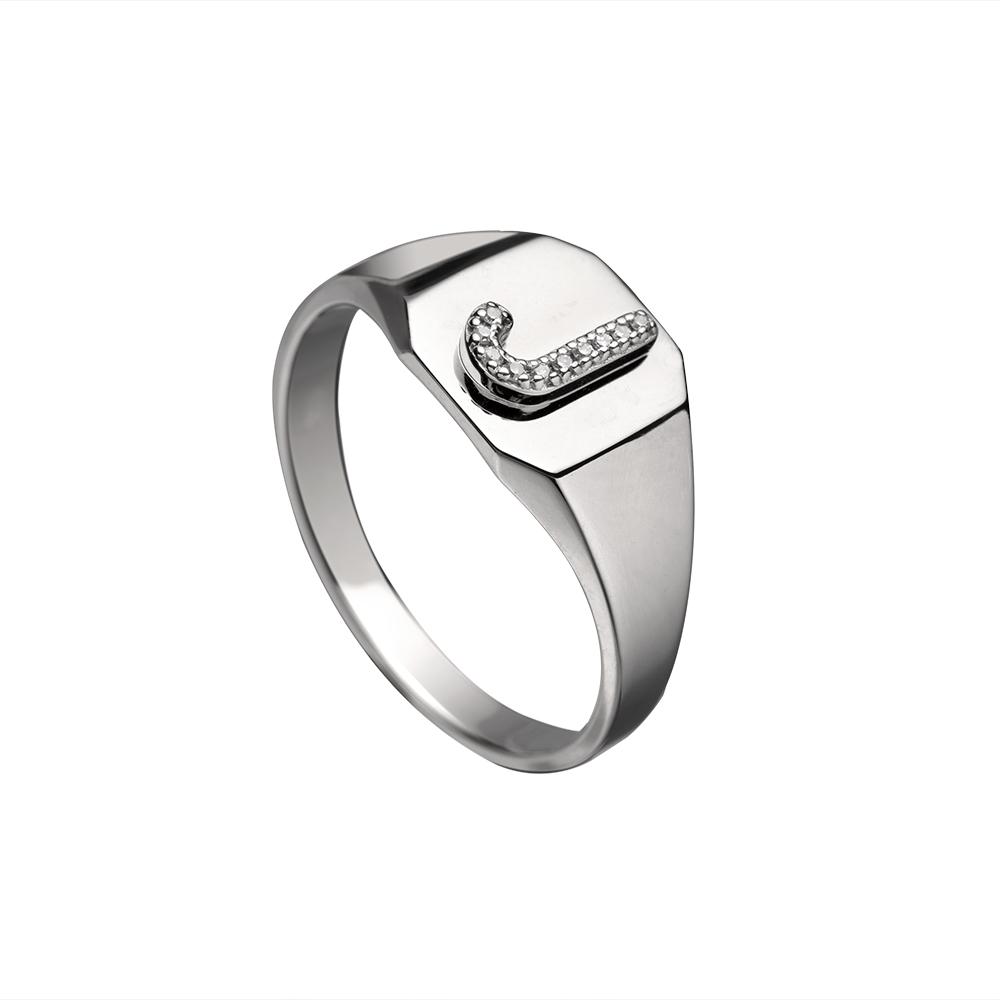 Jennifer Zeuner Jewelry Lance 14K Signet Ring