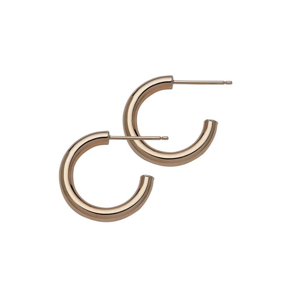 Lara 3/4" 14K Hoops