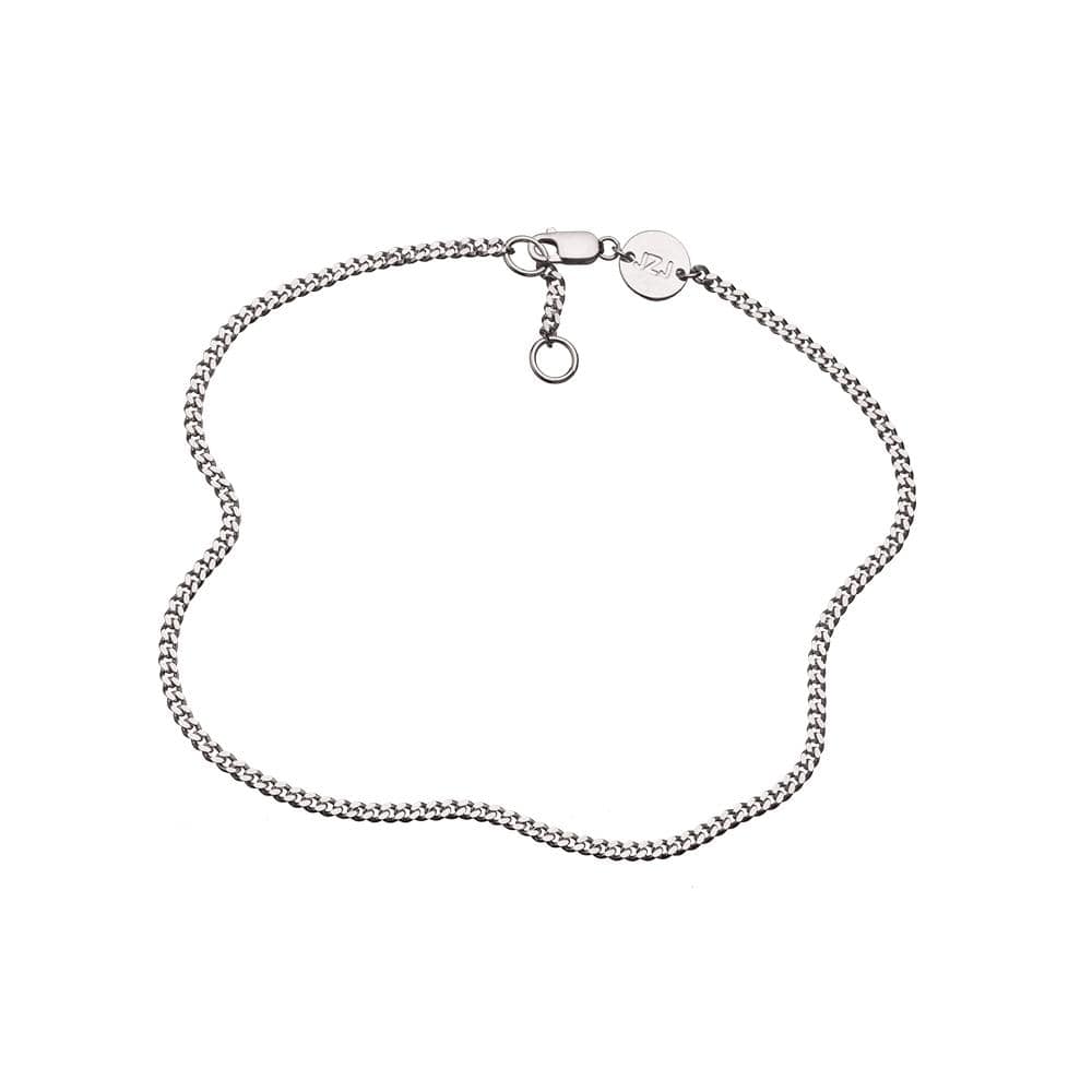 Jennifer Zeuner Jewelry Layla Anklet sterling silver
