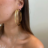 Jennifer Zeuner Jewelry Lou 2.5" Hoops