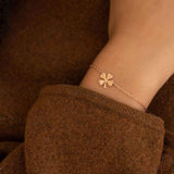 Jennifer Zeuner Jewelry Lowndes Clover Bracelet