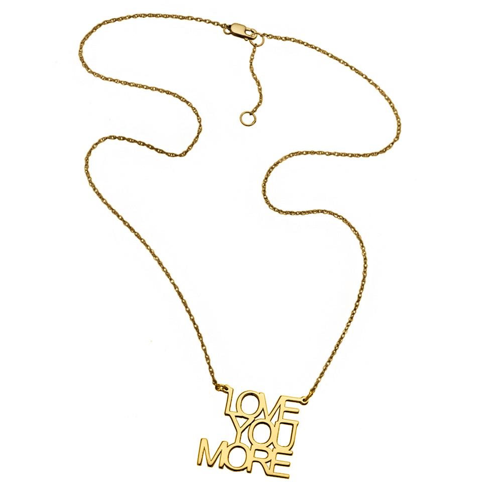 Jennifer Zeuner Jewelry LYM Necklace gold vermeil
