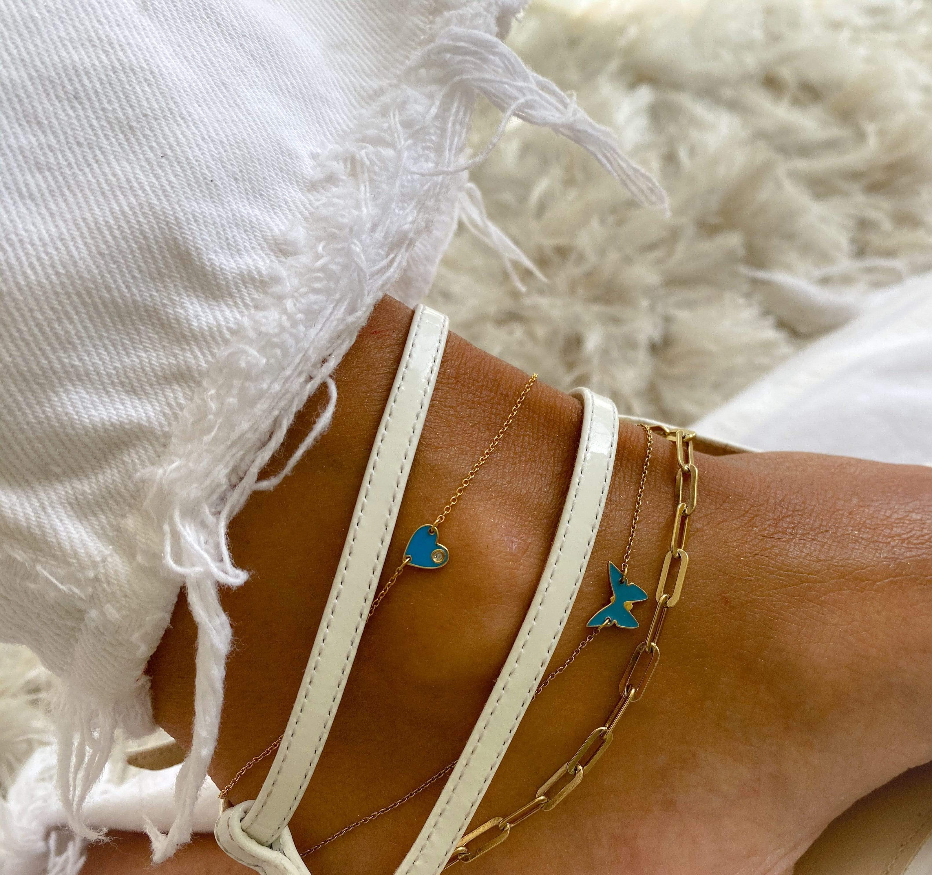 Jennifer zeuner sale anklet