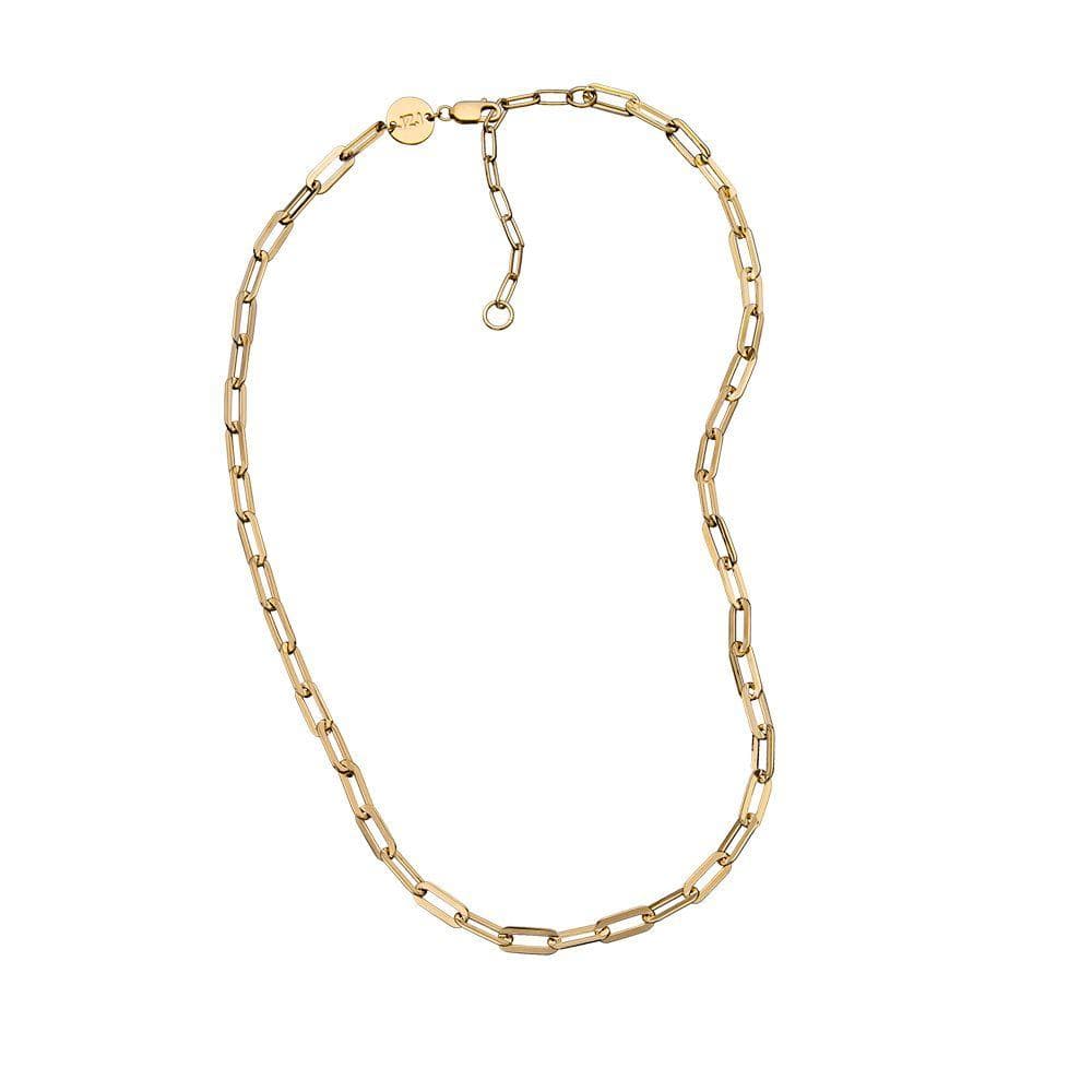 Jennifer Zeuner Jewelry Maggie Necklace gold vermeil
