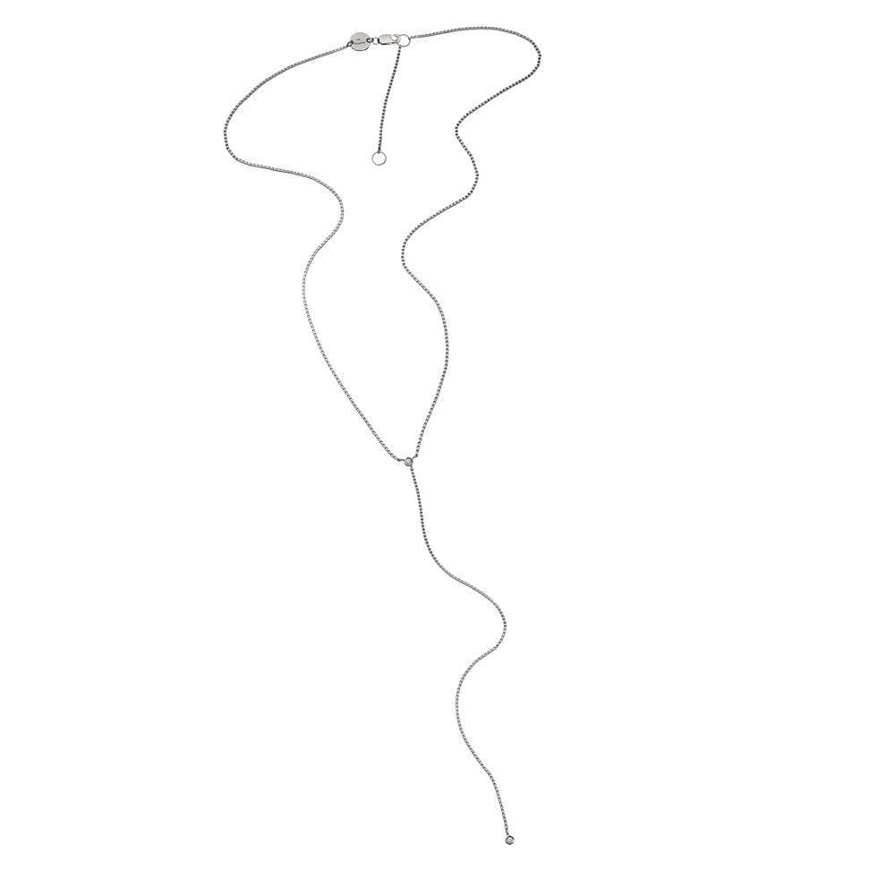 Jennifer Zeuner Jewelry Mallory Lariat sterling silver