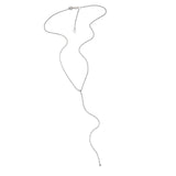 Jennifer Zeuner Jewelry Mallory Lariat sterling silver