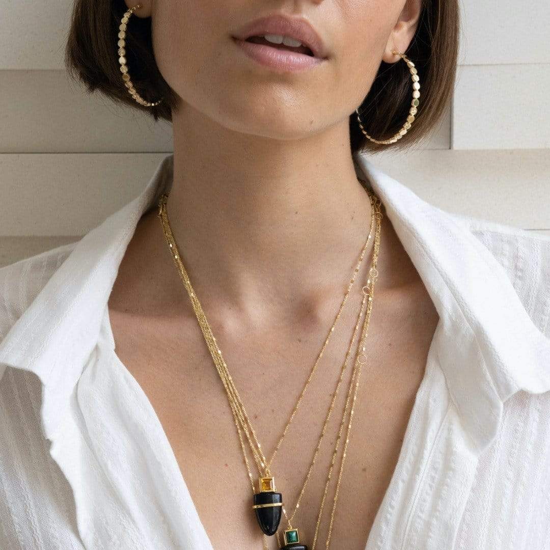 Jennifer Zeuner Jewelry Margaux 2" Hoops