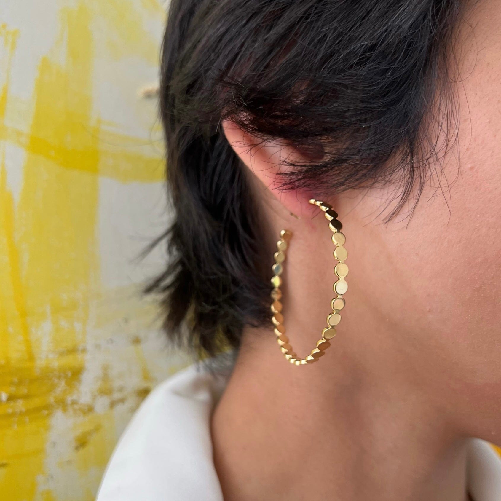 Jennifer Zeuner Jewelry Margaux 2" Hoops
