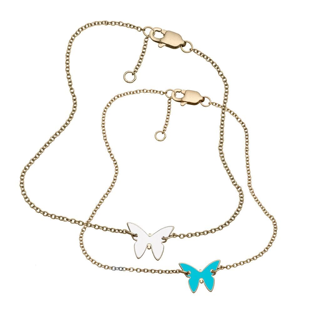 Jennifer Zeuner Jewelry Mariah Enamel Anklet