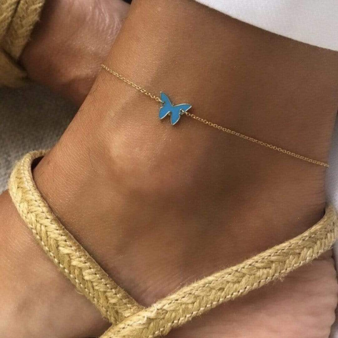 Jennifer Zeuner Jewelry Mariah Enamel Anklet