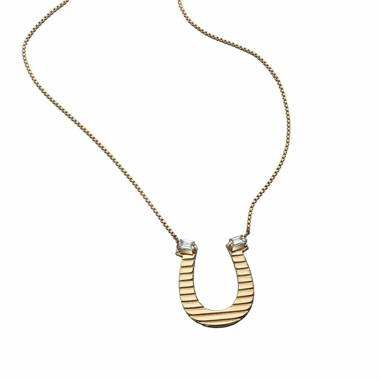 Jennifer Zeuner Jewelry Martina Necklace gold vermeil