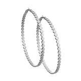 Jennifer Zeuner Jewelry Mattie 3" Earrings sterling silver