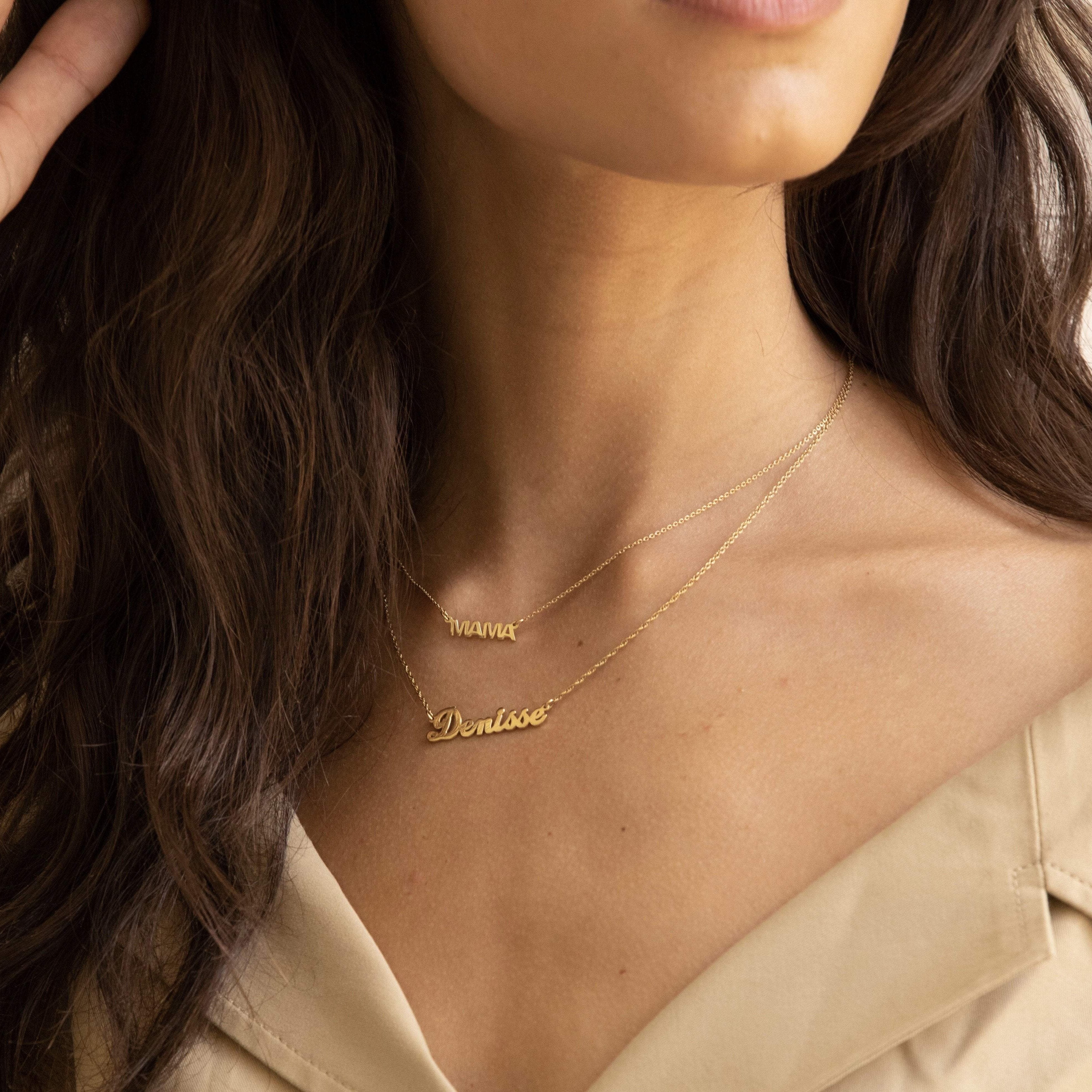 Jennifer Zeuner Jewelry Mercer Personalized Necklace