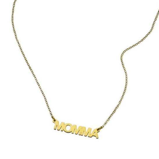 Jennifer Zeuner Jewelry Mercer Personalized Necklace gold vermeil