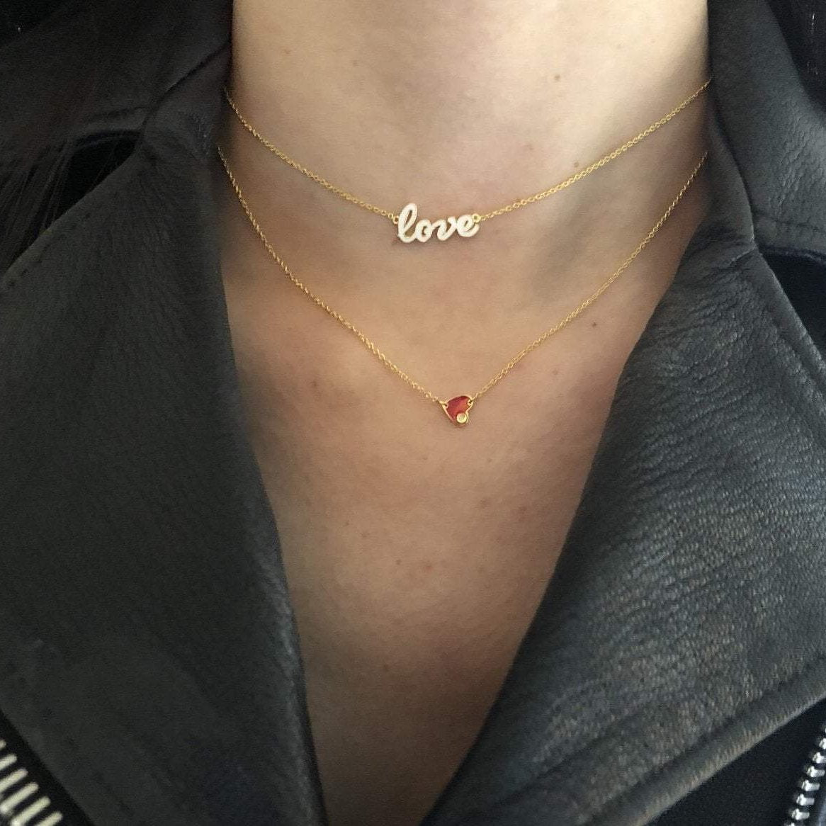 Jennifer Zeuner Jewelry Mia Enamel Necklace