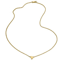 Jennifer Zeuner Jewelry Mia Mini Necklace gold vermeil