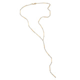 Jennifer Zeuner Jewelry Patti Lariat gold vermeil
