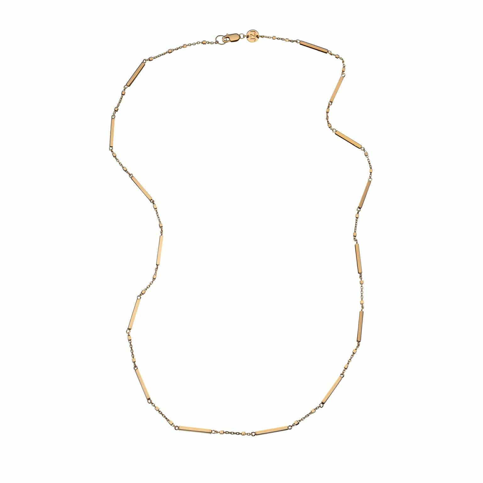 Jennifer Zeuner Jewelry Patti Necklace gold vermeil