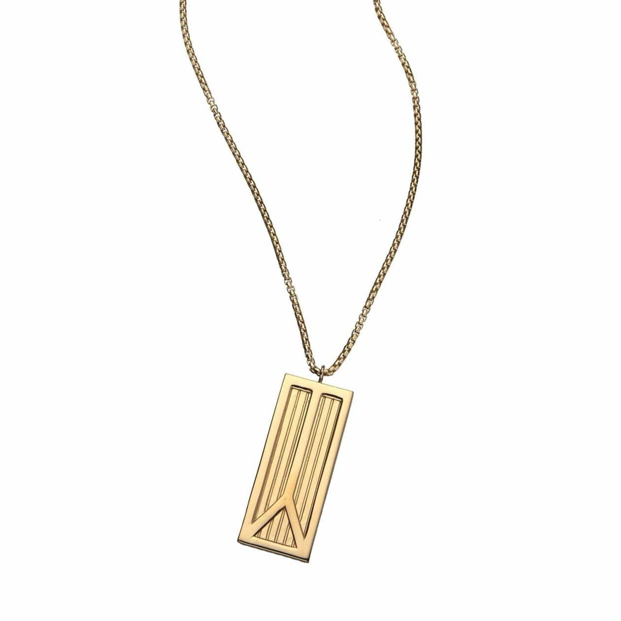 Jennifer Zeuner Jewelry Polina Necklace gold vermeil