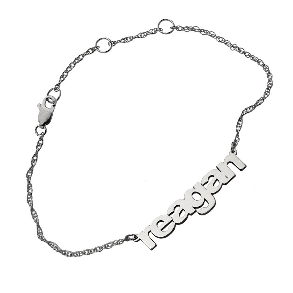 Jennifer Zeuner Jewelry Reagan Nameplate Bracelet