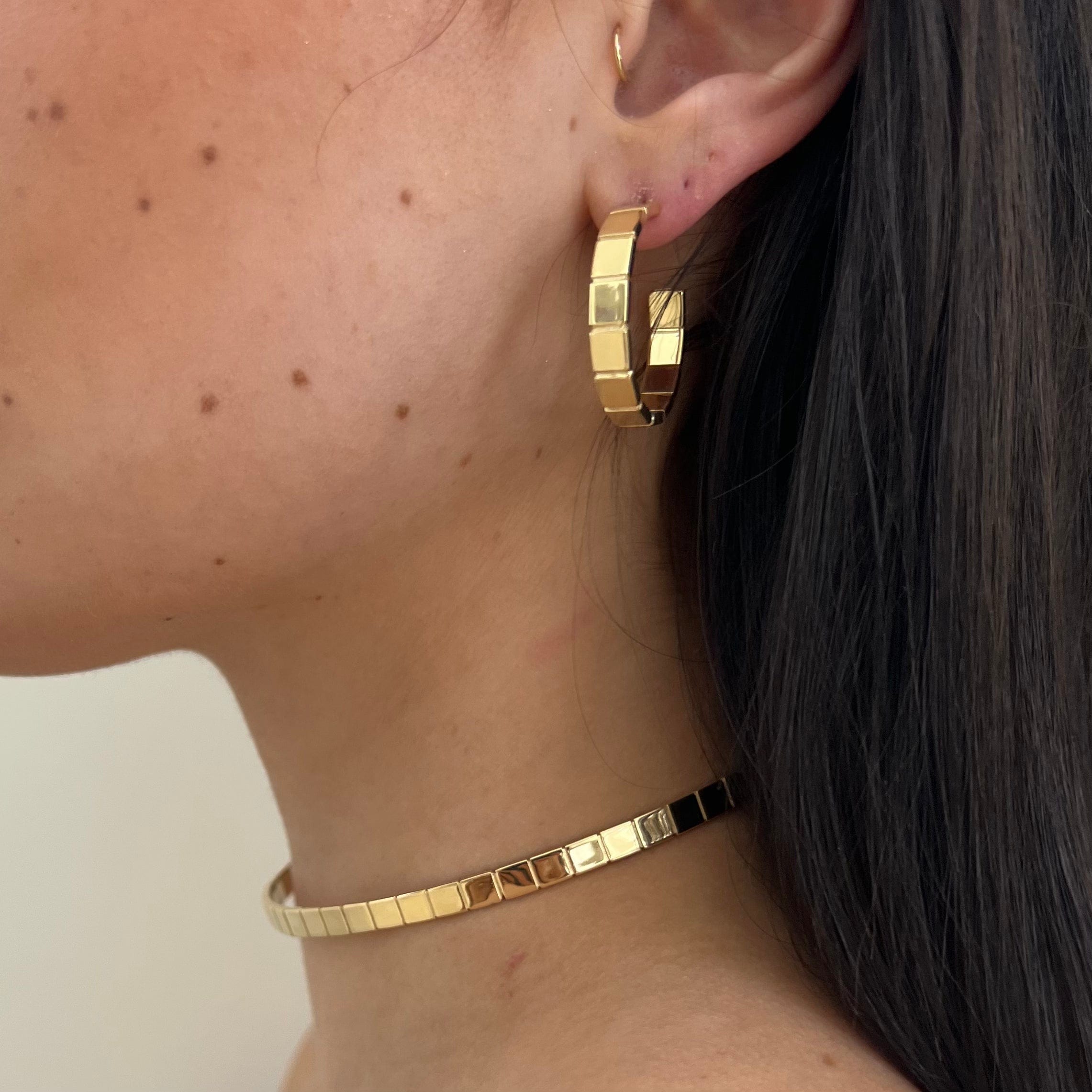 Jennifer Zeuner Jewelry Ricki 1" Hoops
