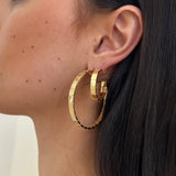 Jennifer Zeuner Jewelry Ricki 1" Hoops
