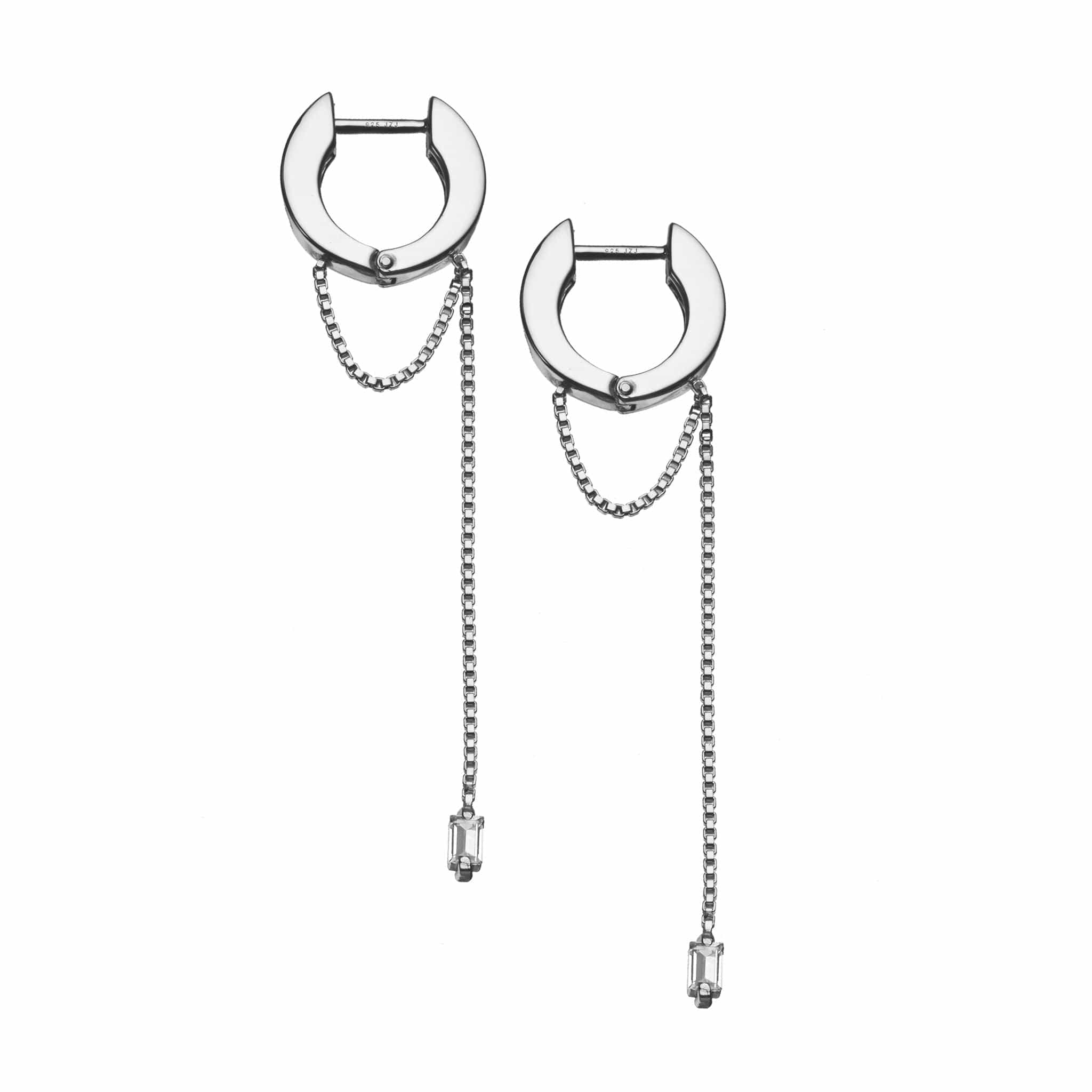 Jennifer Zeuner Jewelry Tasha Earrings sterling silver