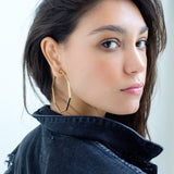 Jennifer Zeuner Jewelry Valentina 2.5" Hoops