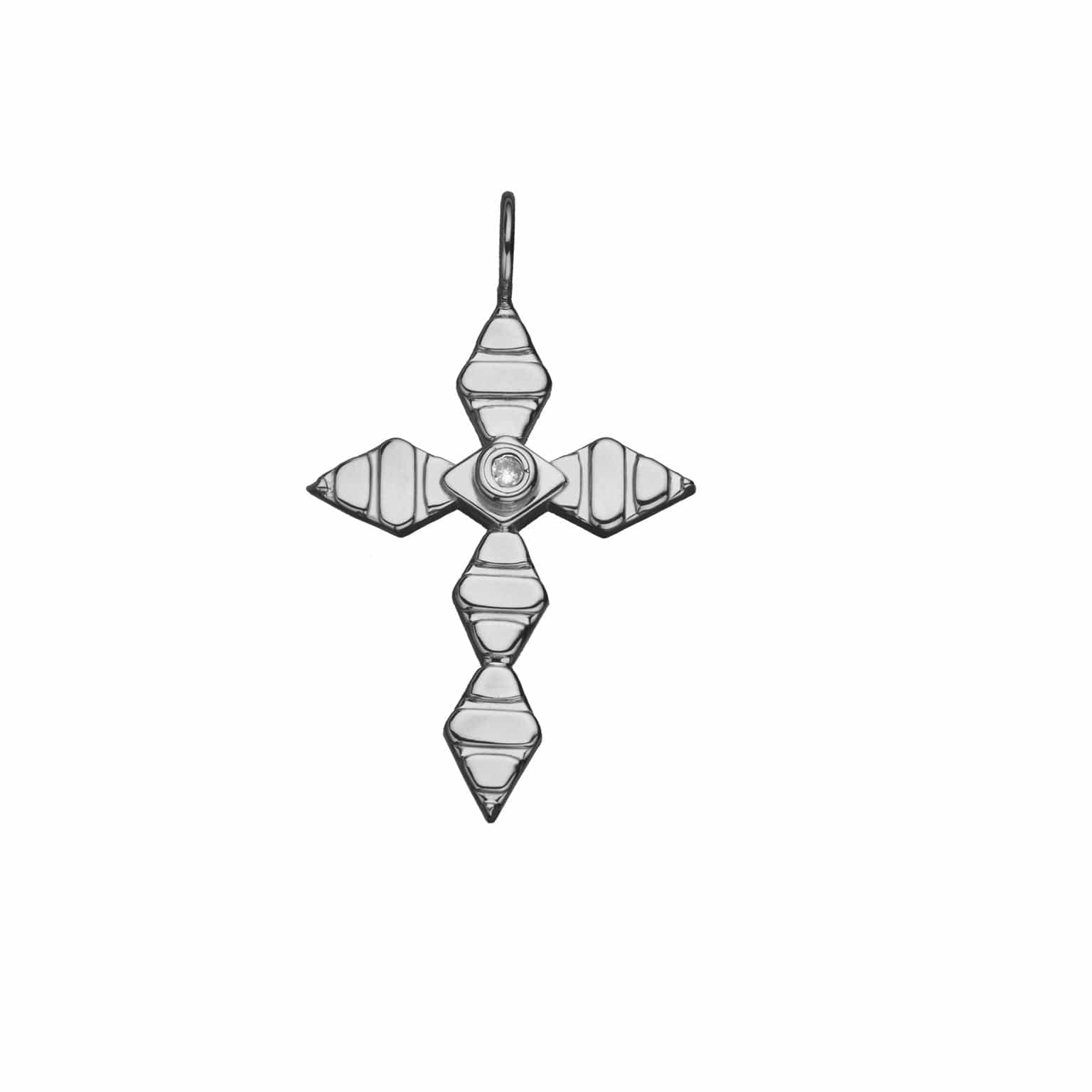 Jennifer Zeuner Jewelry Vince Charm sterling silver